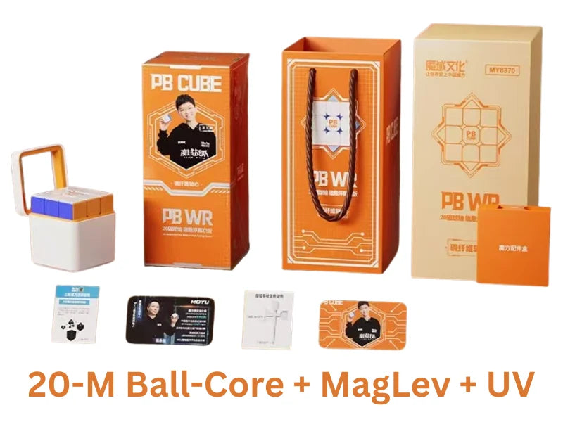 MoYu PB WR 3x3 (20 Magnets + Maglev + Ball Core + UV)