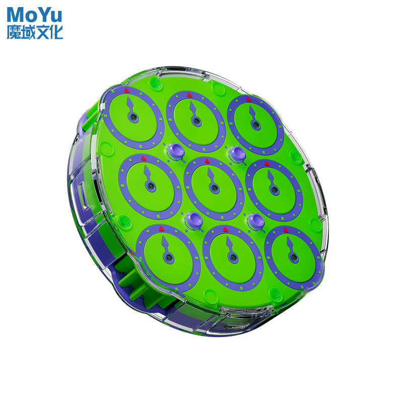 MoYu Weilong Clock Magnetic - Cyber Purple